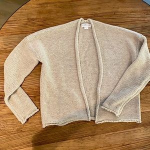 Velvet brand Jaz textured Tape Yarn Cardi., size S